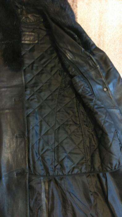 Płaszcz damski skórzany rozm.40