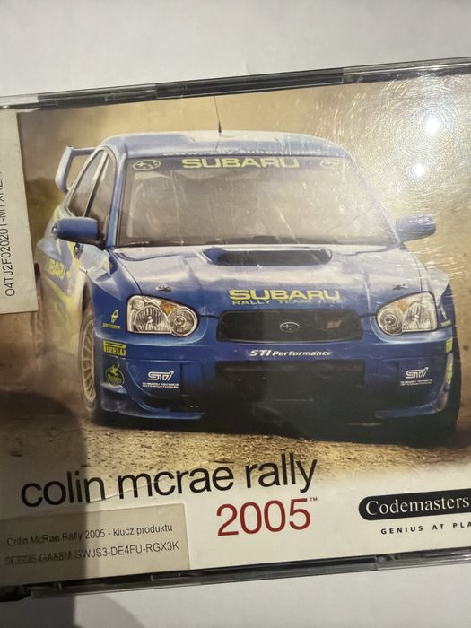Colin Mcrae Rally 2005 stan bardzo dobry PL PC 5x CD