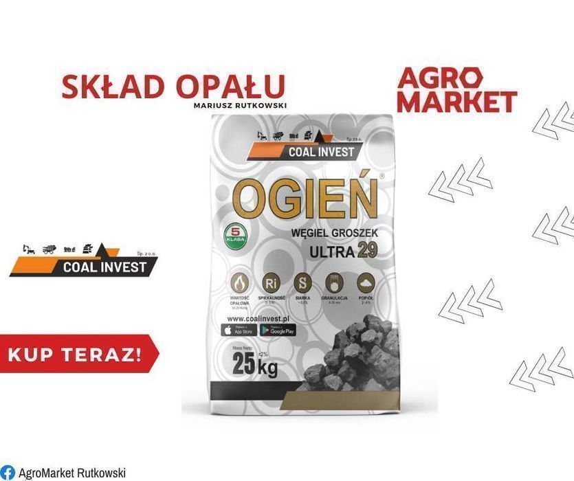 Węgiel Groszek Ogień ULTRA - PROMOCJA!