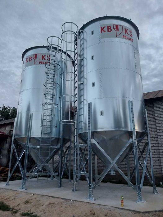 Silos Kbks Poland 56,5t lejowy KSL370 Zbożowy
