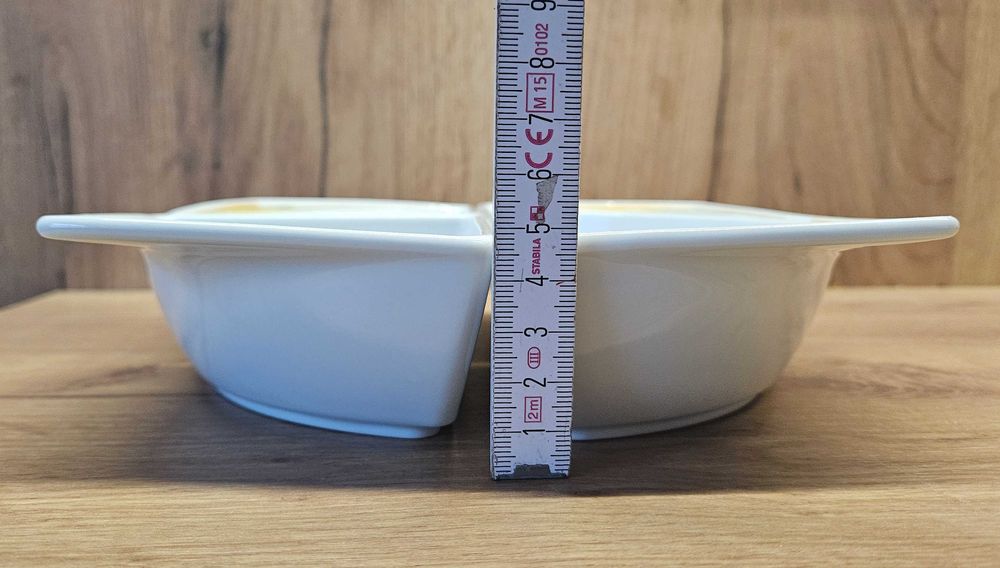 Komplet sałatkowy Lubiana z motywem liścia