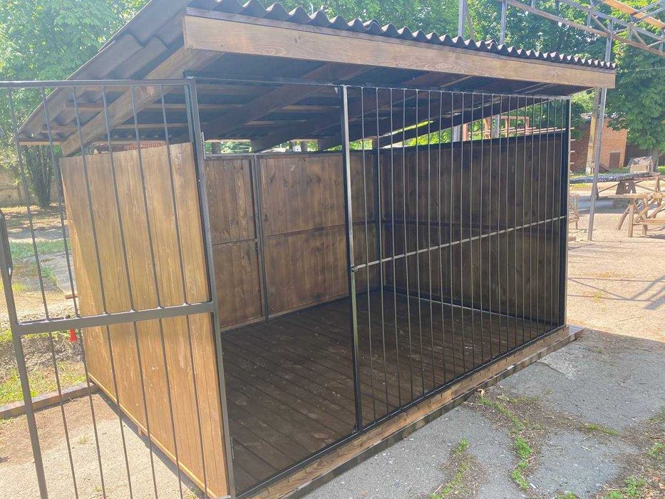Вольєр для собак | 3х3м  | Напівзакритий вольер | Клітка | Виробництво