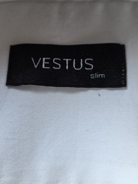 Koszula biała slim Vestus