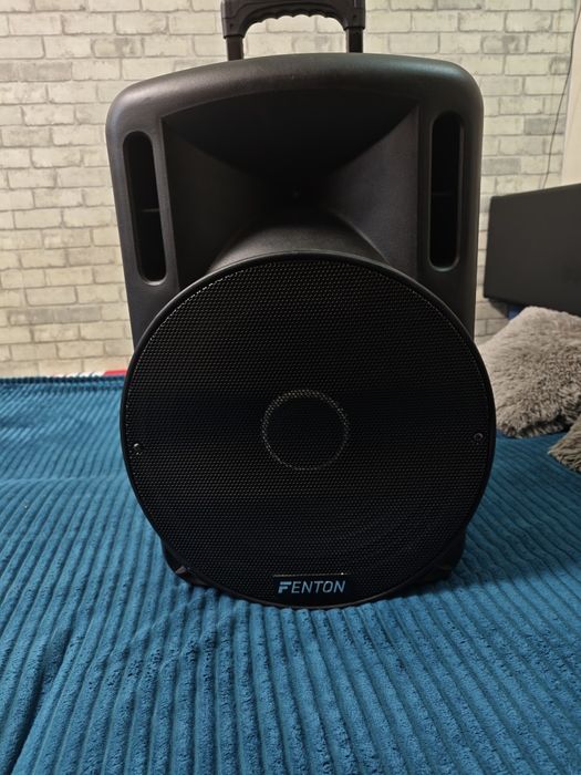 Fenton FT15LED głośnik 15" Kolumna aktywna z akumulatorem Bluetooth karta SD