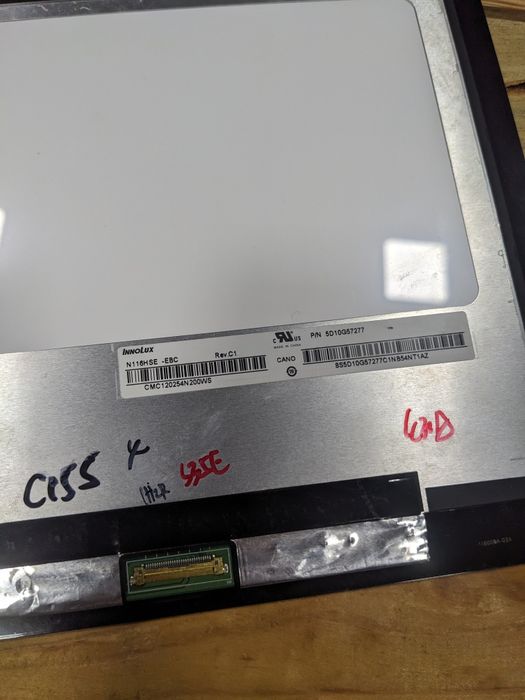 Lenovo yoga екран матриця сенсор модуль 5D10G52577