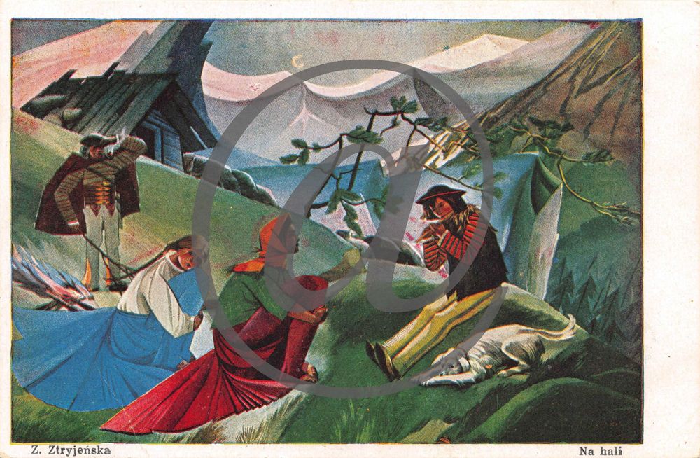 Zofia Stryjeńska pocztówki ok 600szt R145