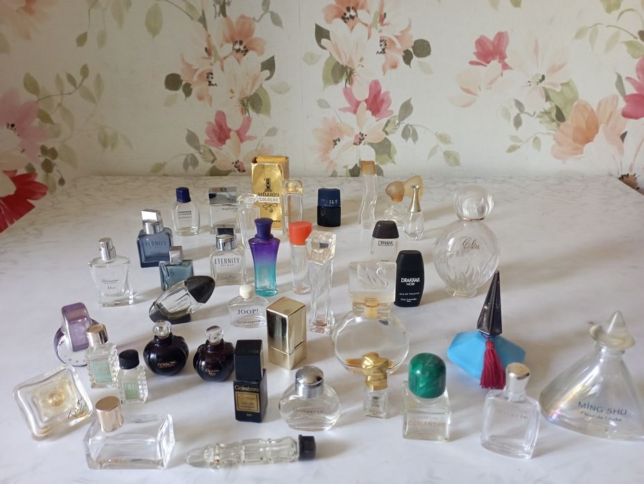 Пустые флаконы от духов одеколонов Франция СССР