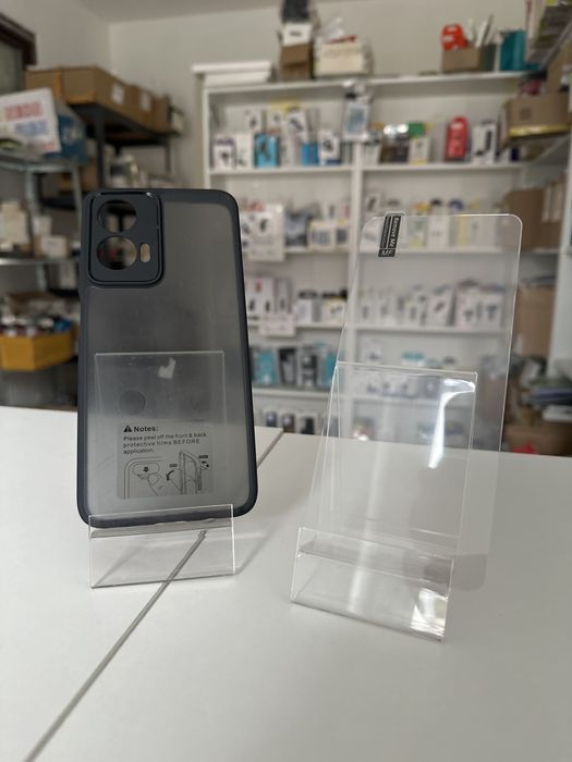 Etui tech protect + SZKŁO hartowane do motorola moto g35