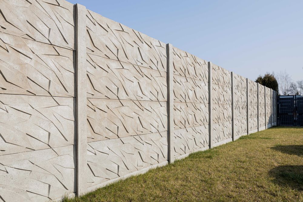 ogrodzenia betonowe, ogrodzenie betonowe wysokość 150cm