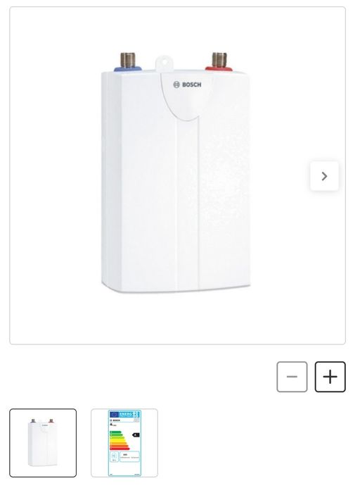 Esquentador elétrico instantâneo