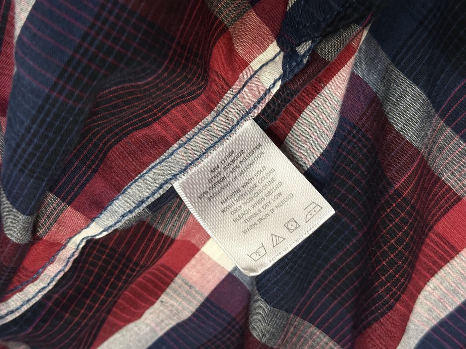Levi’s Plaid Shirt рубашка левайс