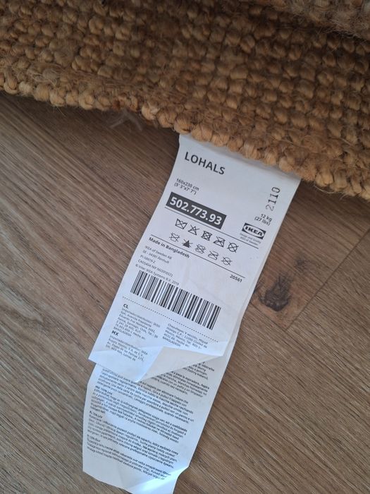 Tapete juta 160x230cm