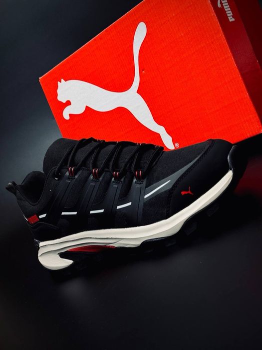 Кроссовки Puma waterproof/непромокающие кросмоаки Пума/мужские кожаные