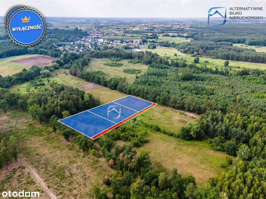 Działka 3004 m² blisko natury - gmina Łaziska