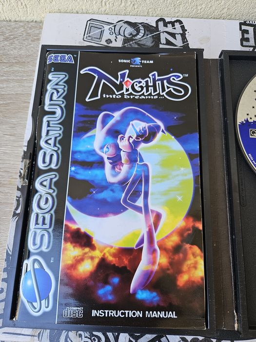 NiGHTS into Dreams Sega Saturn, 1996 - Complete with Manual