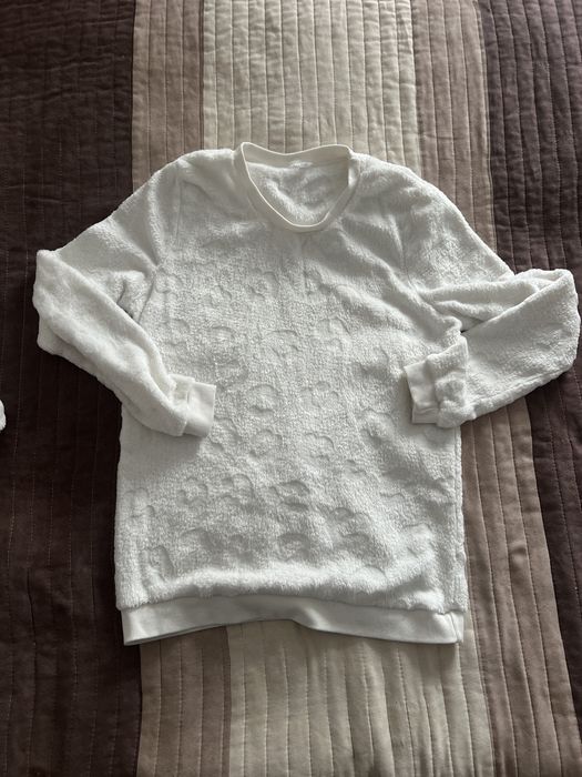 Primark S ciepła biała pluszowa piżama