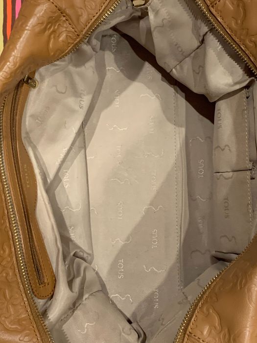 Mala tous camel original com fatura