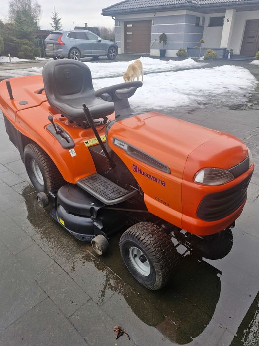 Kosiarka traktorek Husqvarna cth151 15hp pompa automat