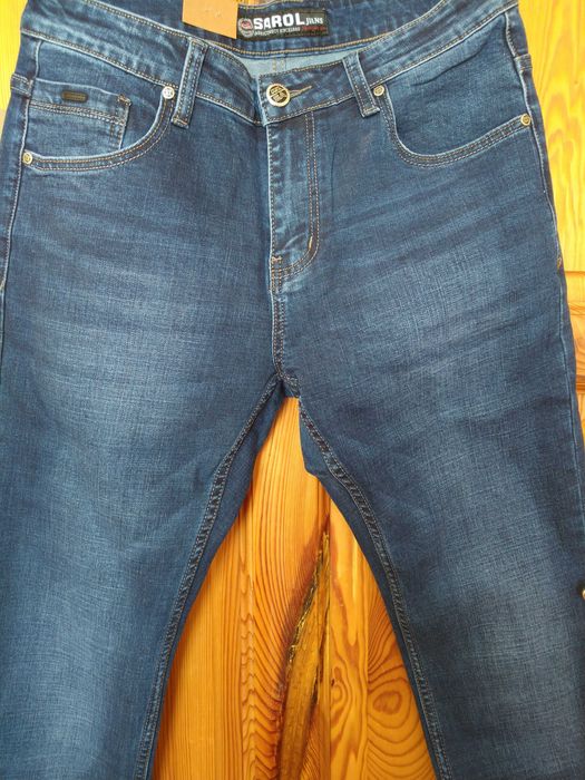 spodnie męskie jeansy XL  36/34