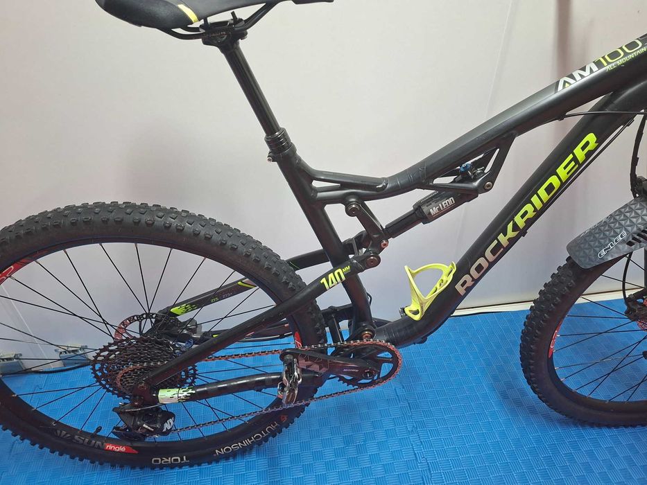 Bicicleta BTT Rockrider AM 100 S (Roda 29" / Suspensão Total)