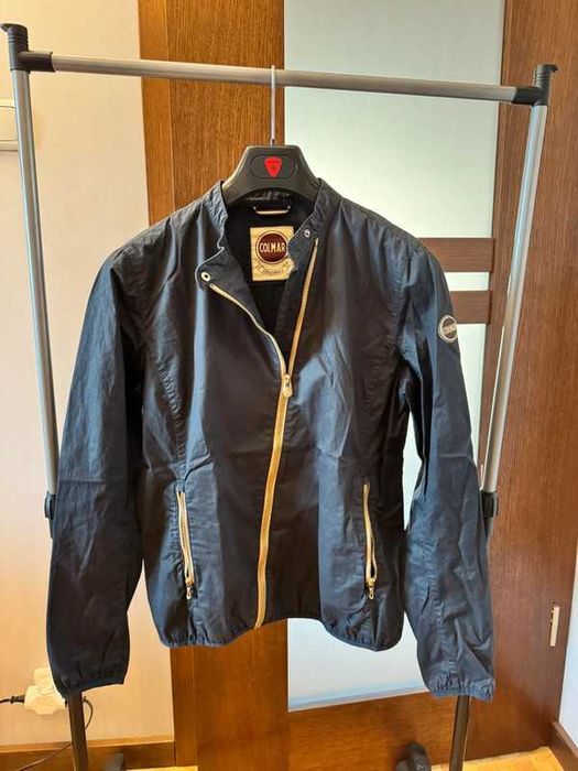 Kurtka Colmar Windbreaker Light Jacket Navy Gold Logo S
