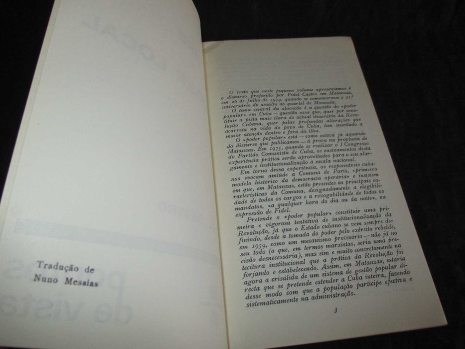 Livro Sobre o poder local Fidel Castro