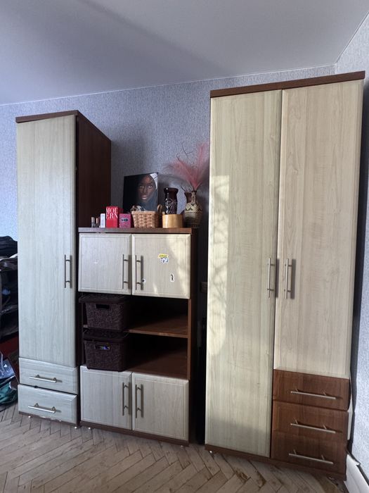 Шафи+ пенали, модульна стінка , комплект з 4 штук