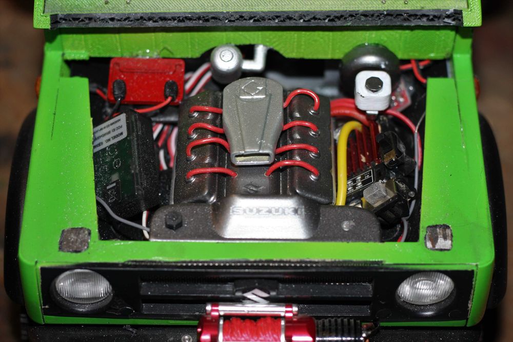 Suzuki Samurai rc trial