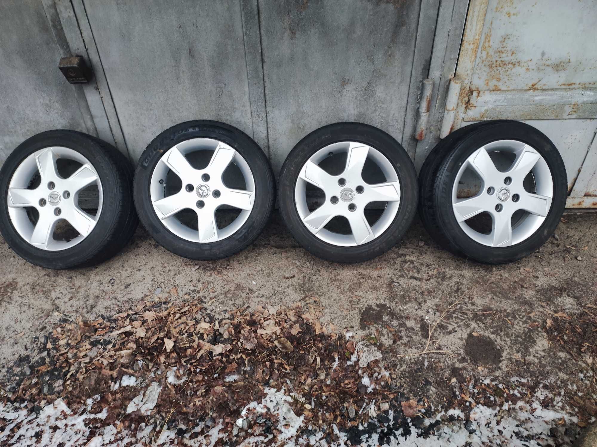 Mazda Комплект литые диски + резина Goodride 195/50 R15 , 6мм: 3 000 ...