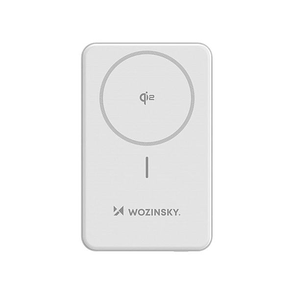 Powerbank Wozinsky WLWP-10KA0Y3WS 22,5W PD Qi2/10000 mAh, z podstawką,