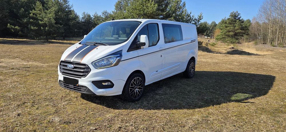 Ford Transit Custom  Brygadówka, cesja wynajmu z wykupem bez Bik,KRD