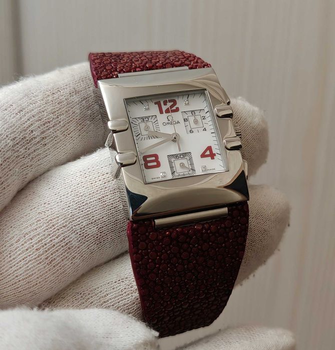 Жіночий годинник Omega Constellation 1841.73.31 Quadra Diamond Swiss