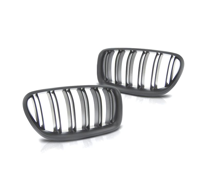 GRELHA BMW F10 10-17 LOOK M5 DUPLAS PRETO MATE