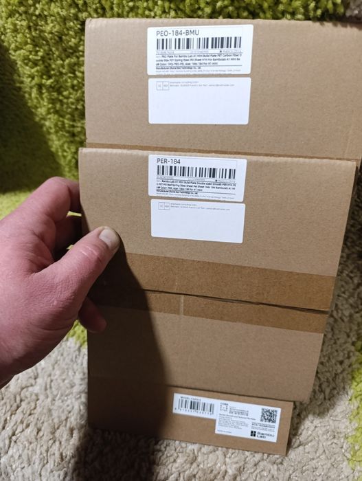 Zestaw 3 płyty do Bambulab A1 mini