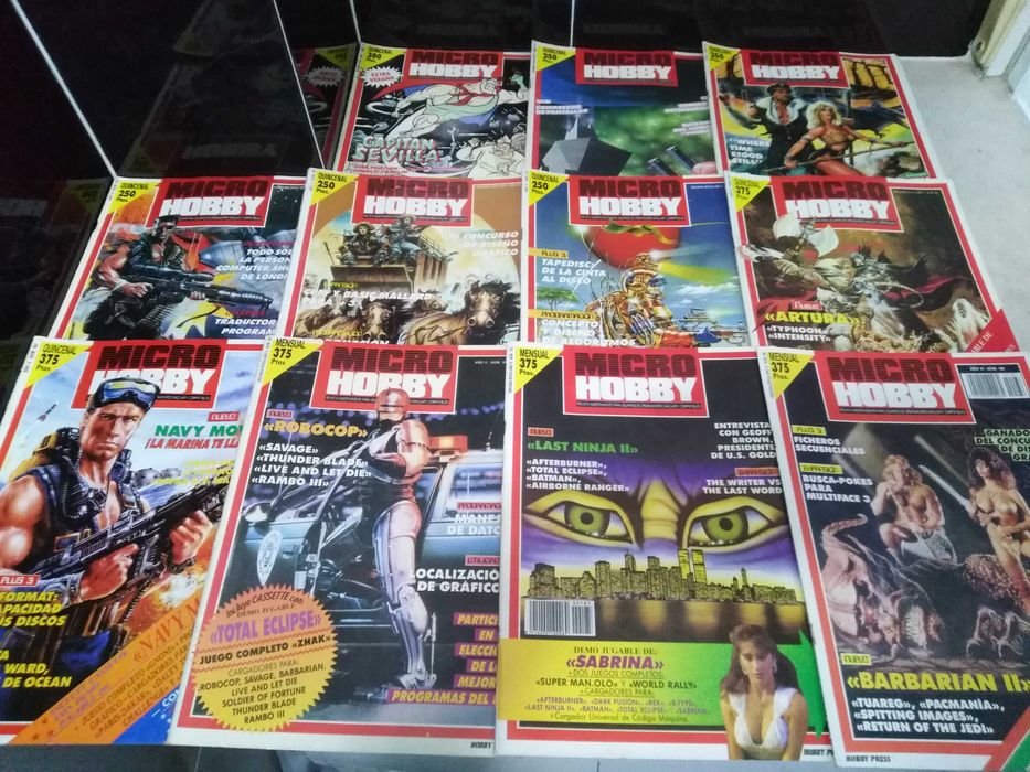 Spectrum Revistas Microhobby para coleccionadores Part 2 ( Ultimas).