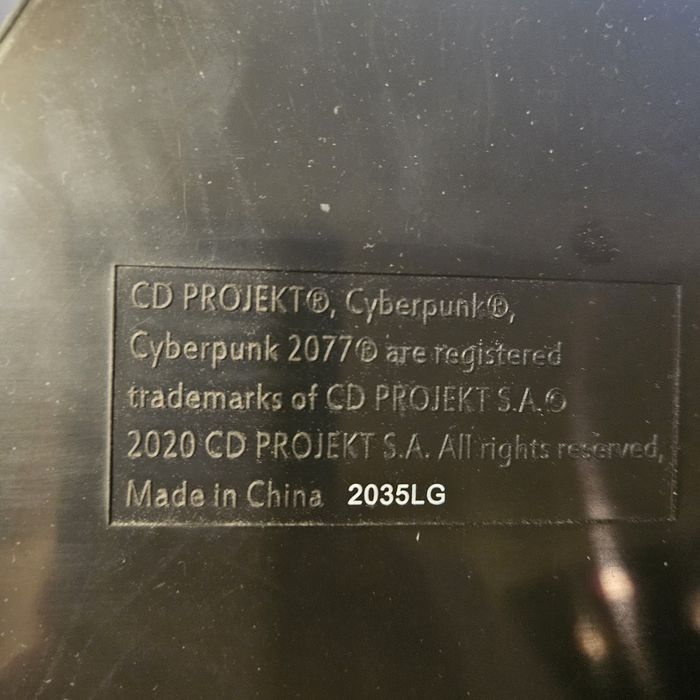 Figurka z gry Cyberpunk 2077 PS4 PS5 xbox.