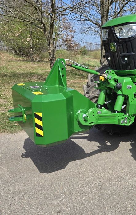 Balasty Obciążniki 1000 kg metalowe, wypełnione, transport w cenie