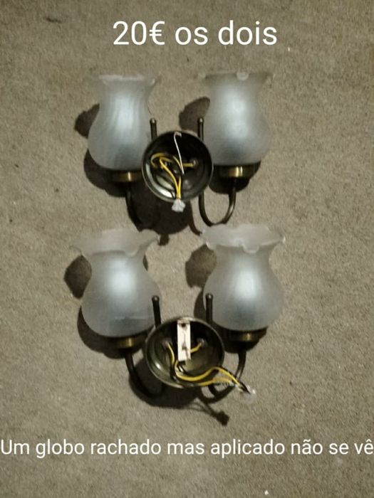 Ler Discrição... Candeeiros de sala, quarto, cozinha e apliques