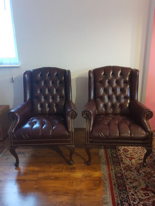 Fotele Chesterfield Classic Katedra (cena za  komplet)