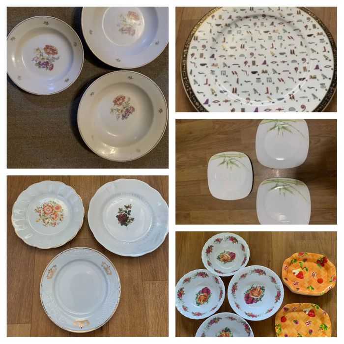 Тарелки СССР блюдо для торта для пикника