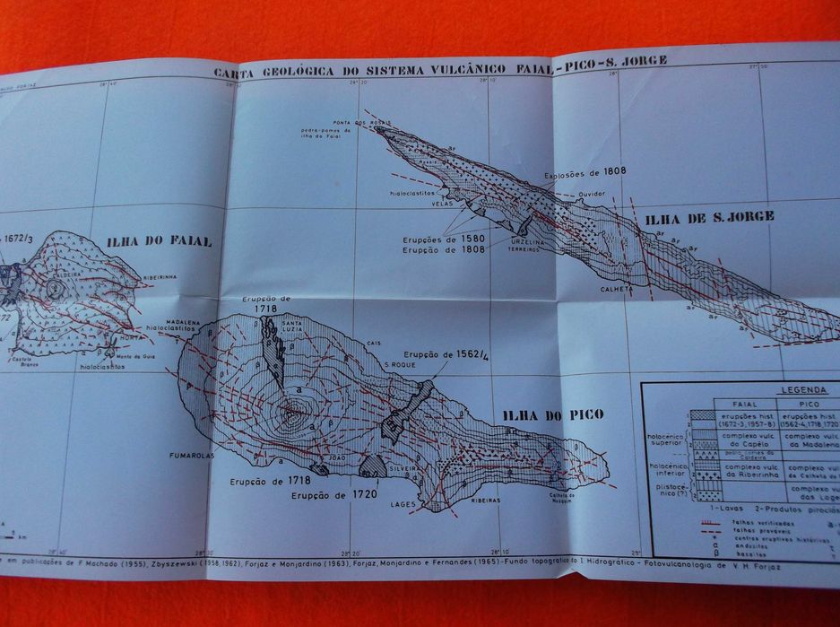 Actividade Vulcânica do Faial 1957-67