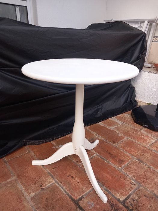 Mesinha redonda branco