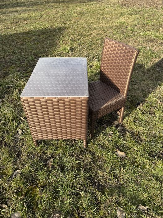 Дитячі меблі з ротанга