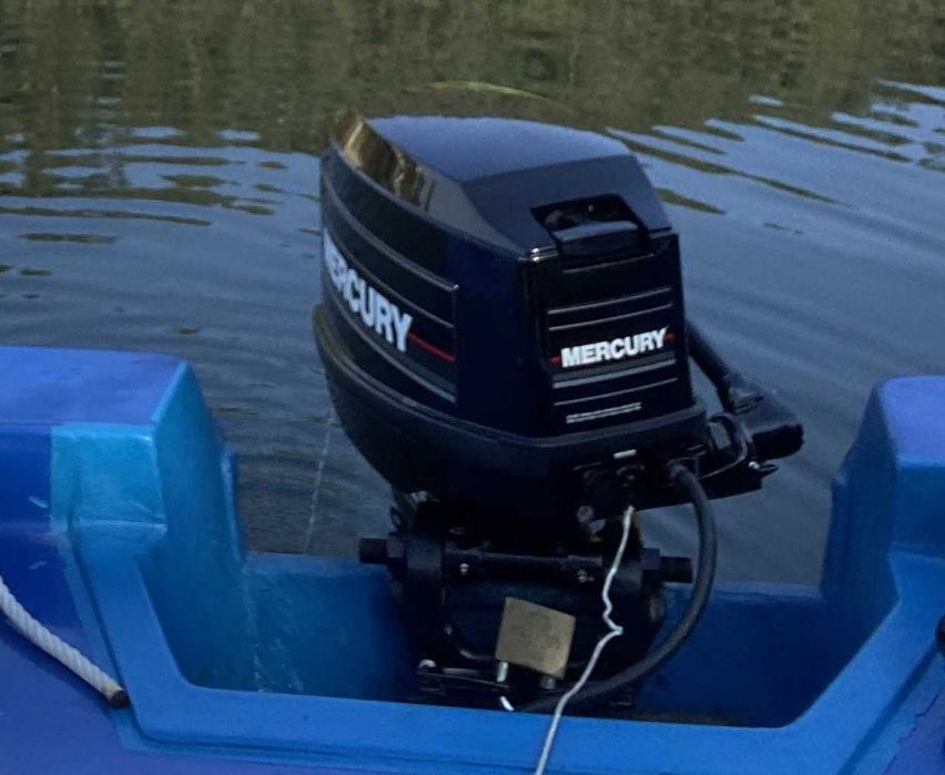 Barco em Fibra de Vidro OBE 4.70+ Motor Mercury 25HP + Atrelado