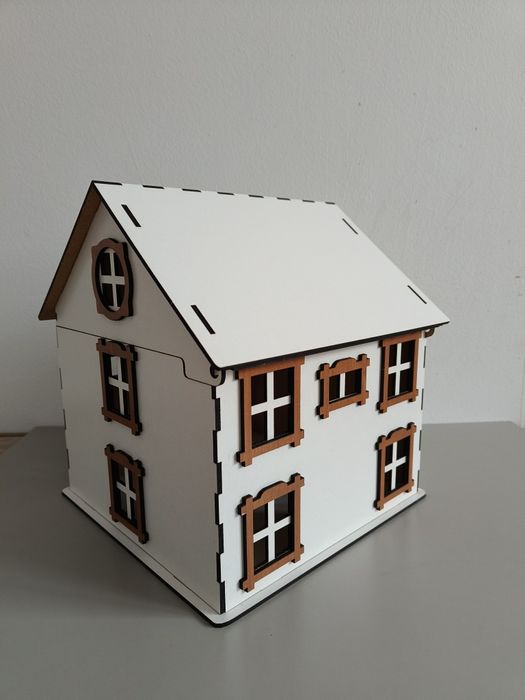 Pudełko domek na koperty wesele ślub