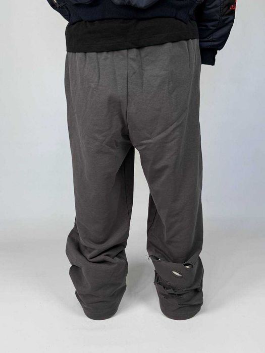 Штани Grailz спортивки sweatpants distressed opium сірі штаны серые