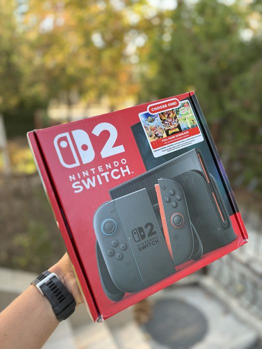 Портативна ігрова приставка Nintendo Switch 2 Black, нові-запаковані !