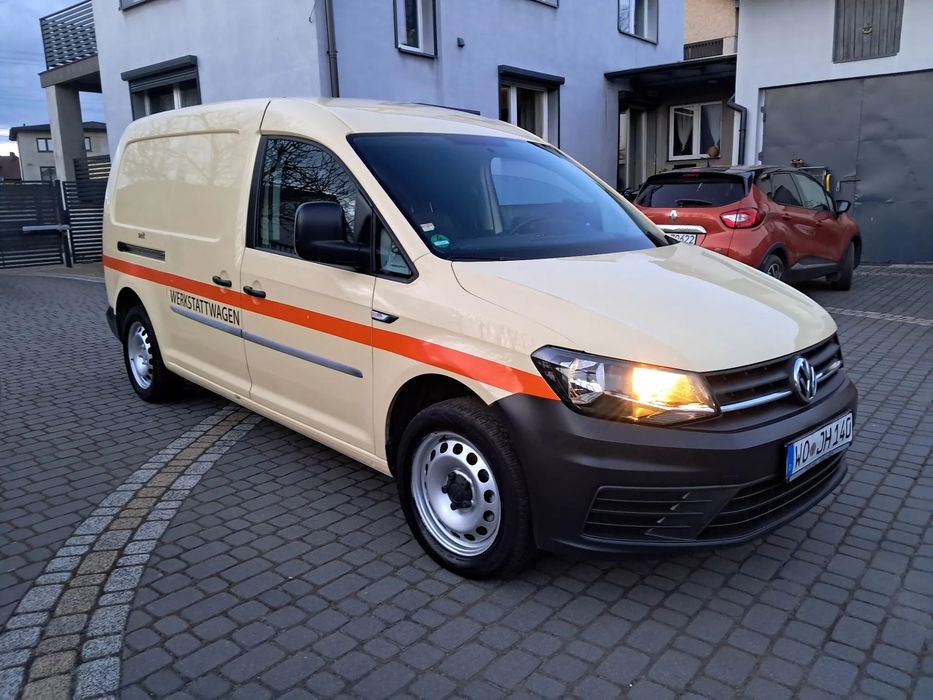 Volkswagen Caddy  MAXI 2019r LONG 1.4TSI 125KM 6-bieg Sprowadzony Stan Idealny