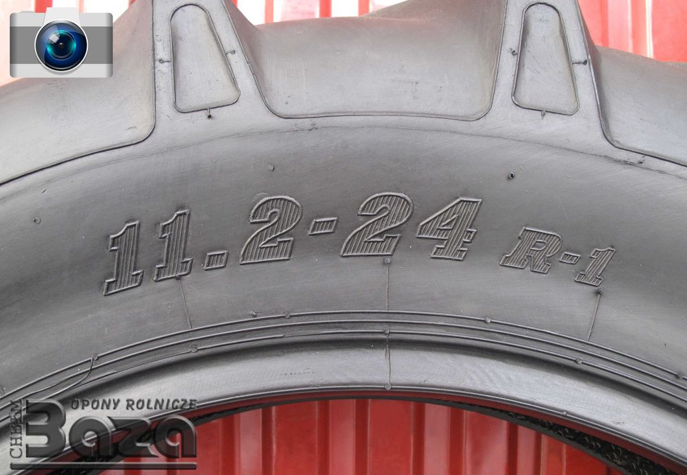BAZA Opona 11.2-24 AGS Tyres Indie 8PR Mocna Gruba + Tani Kurier !