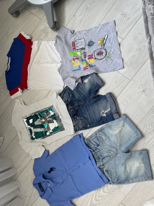 Футболки шорти на хлопчика 110-116, 4-5 р